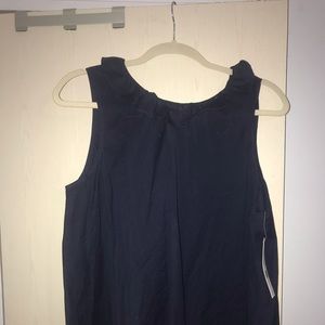 Navy blue top